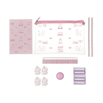 Moomin Pencil Case + Accessories - Snorkmaiden