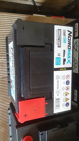 Batteri 12V 55AH