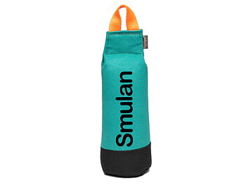 Dummy, linjetag, grön/svart 550g med namn