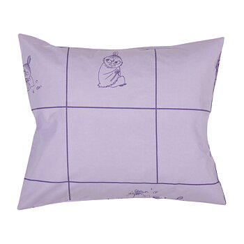 Moomin Pillowcase 50x60 cm - Little My Purple