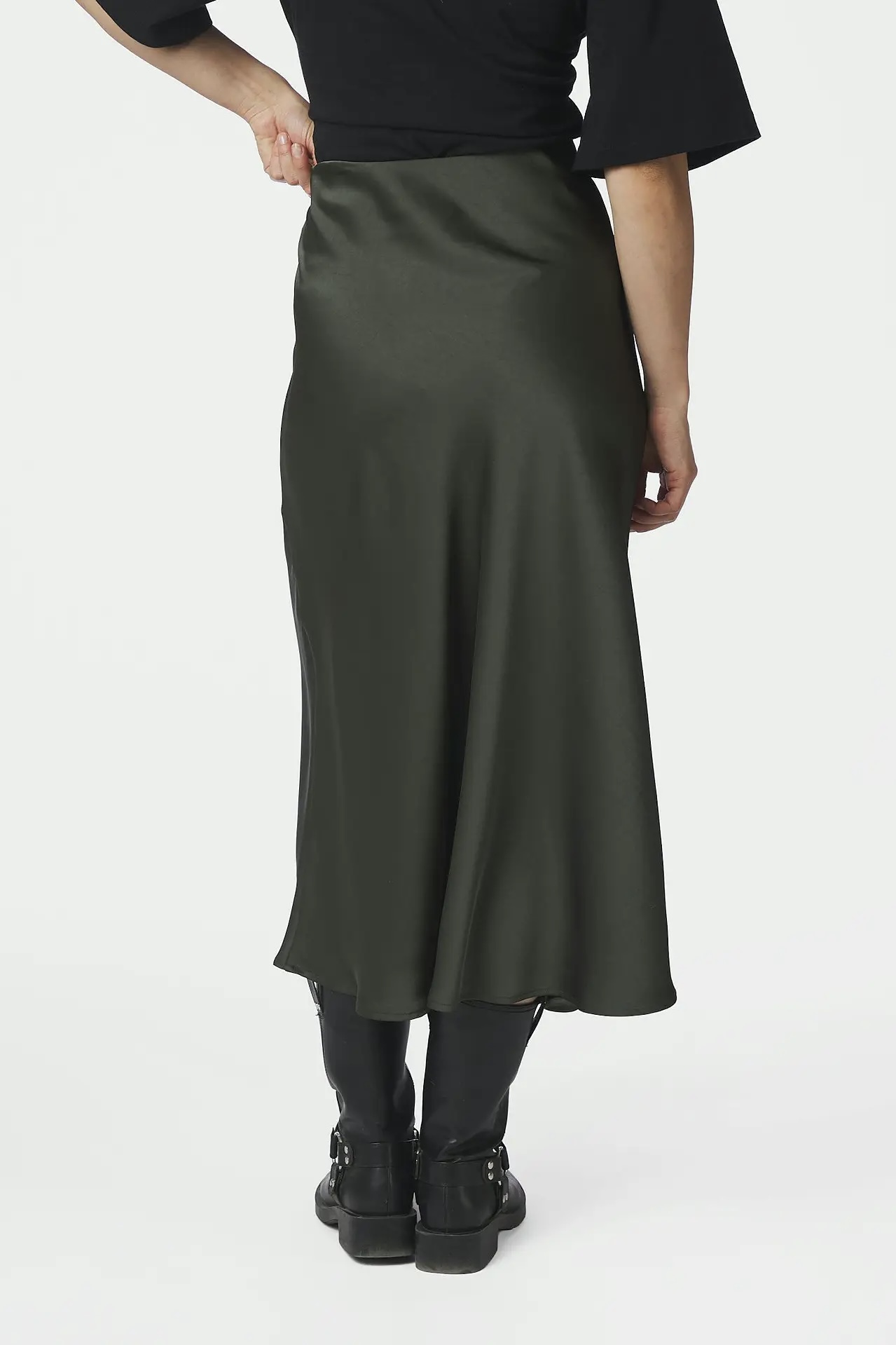 Neo Noir - Bovary Skirt Deep Green - 3
