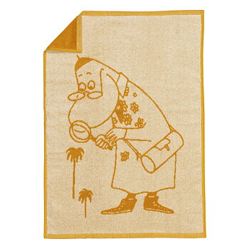 Moomin Towel 50x70 cm - Hemulen Ochre