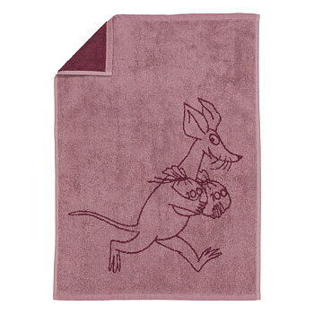 Mumin Handduk 50x70 cm - Sniff Malva