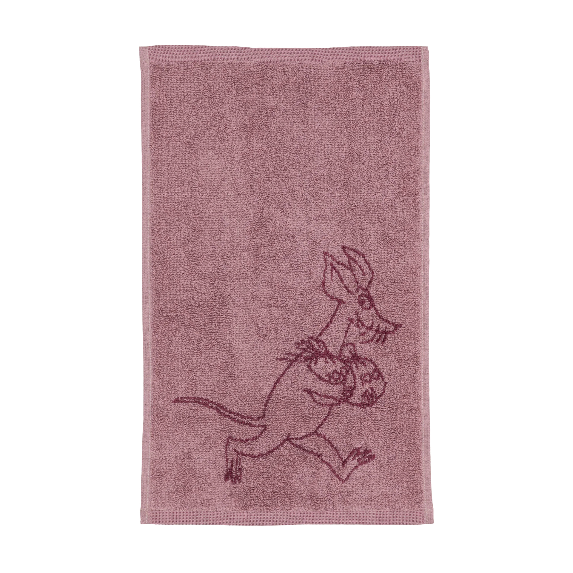 Mumin Handduk 30x50 cm - Sniff Malva