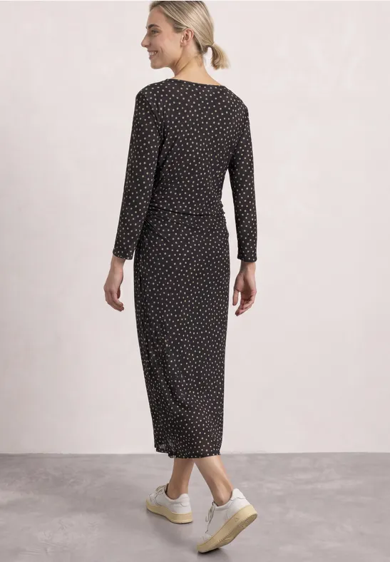 Mesh Dress Black Coffee  Prickig klänning