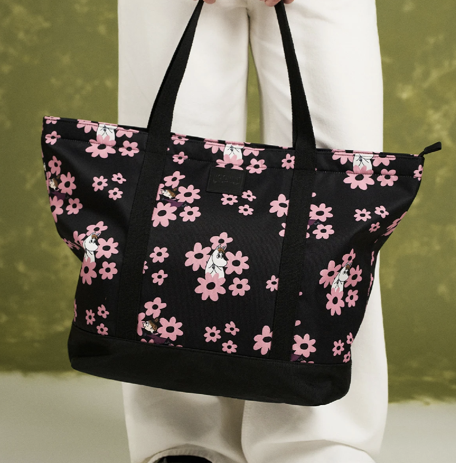 Moomin Bag 60x44 cm - Longing, Black - 3