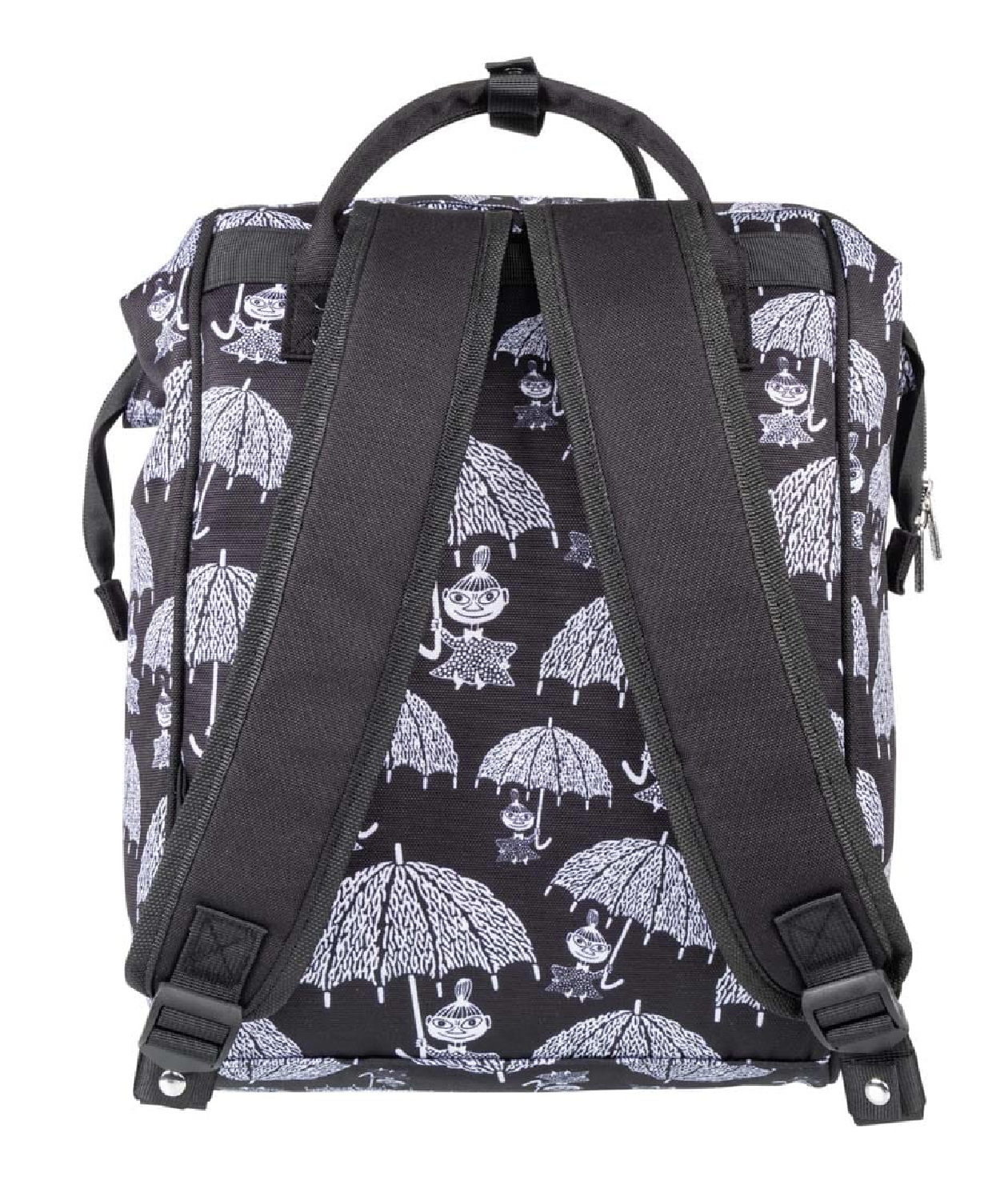 Moomin Backpack - Rain Black/White - 3