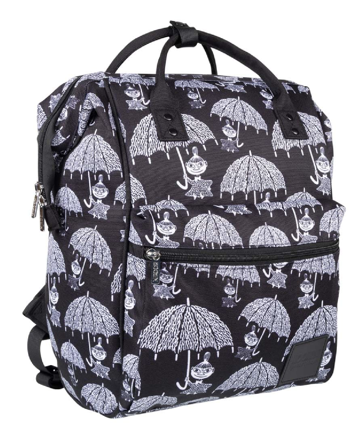Moomin Backpack - Rain Black/White - 2