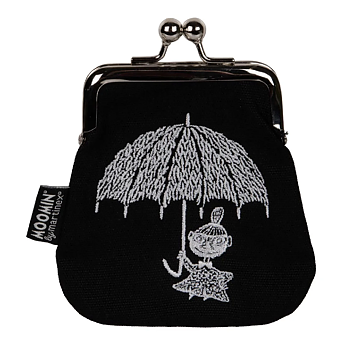 Moomin Purse - Rain Black/White