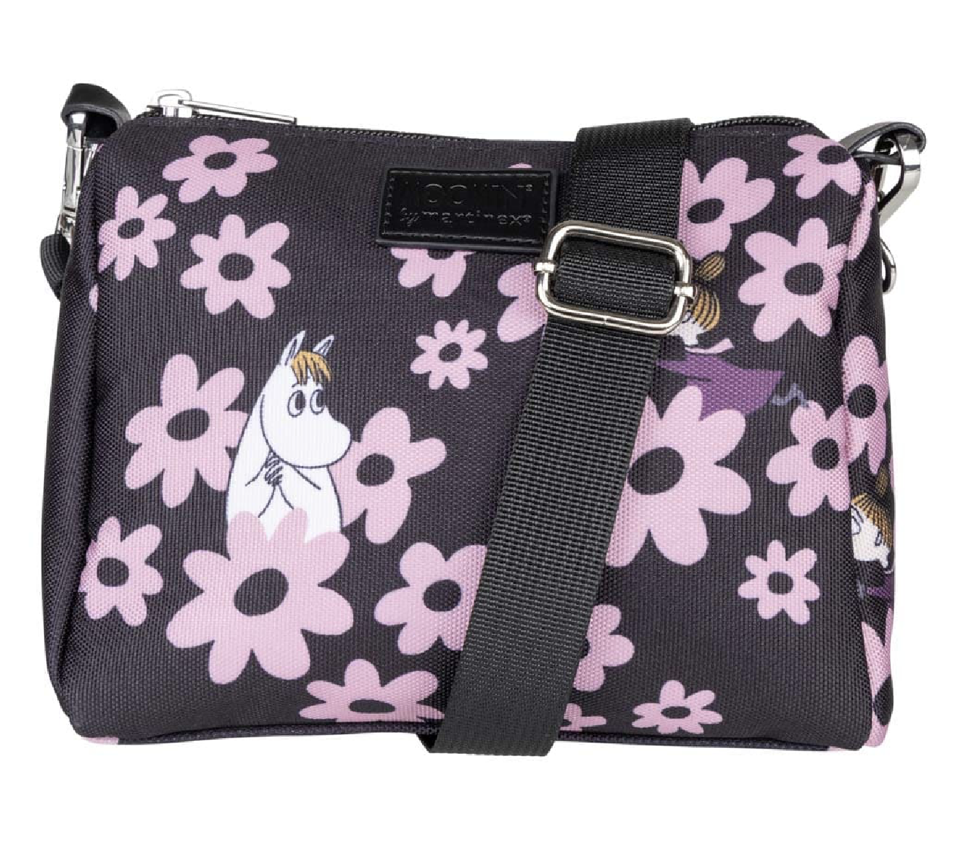 Moomin Shoulder Bag 18x13,5 cm - Rain Black/White - 3