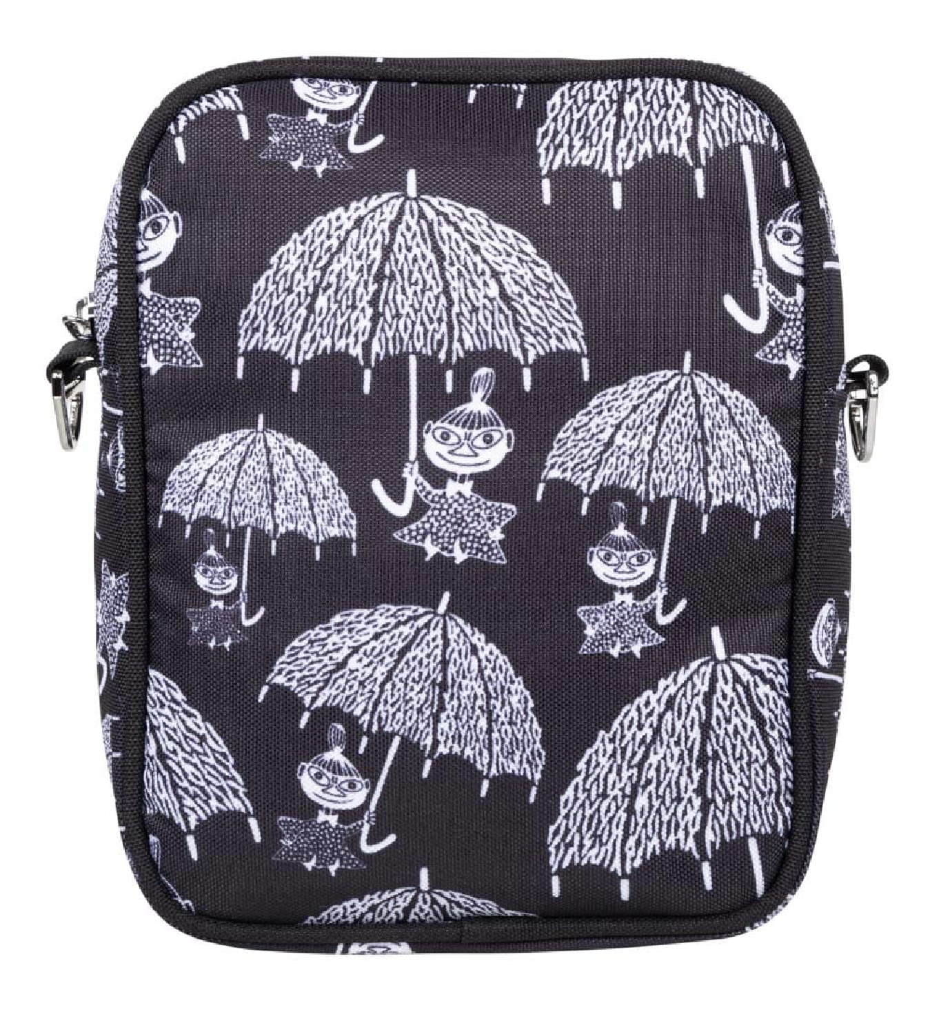 Moomin Shoulder Bag 15.5x20 cm - Rain Black/White - 3