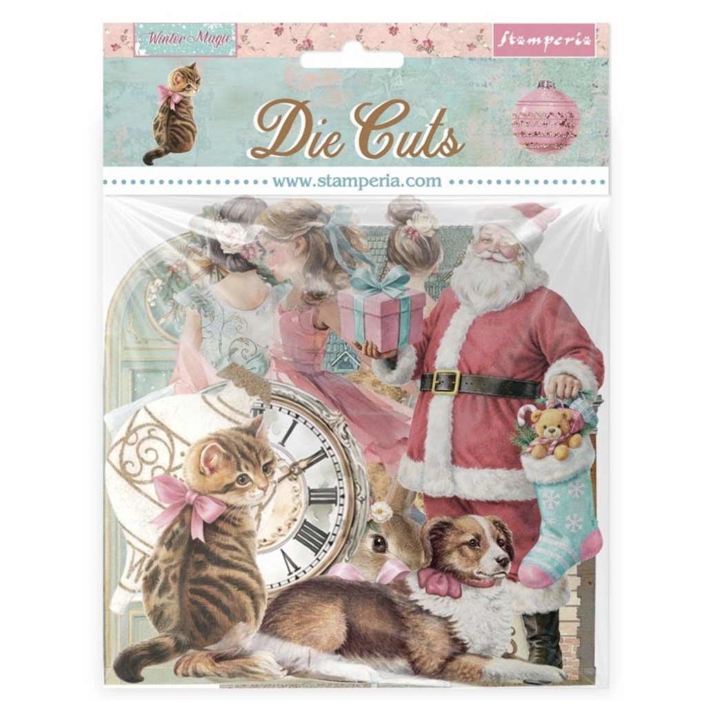 Stamperia Winter Magic die-cuts