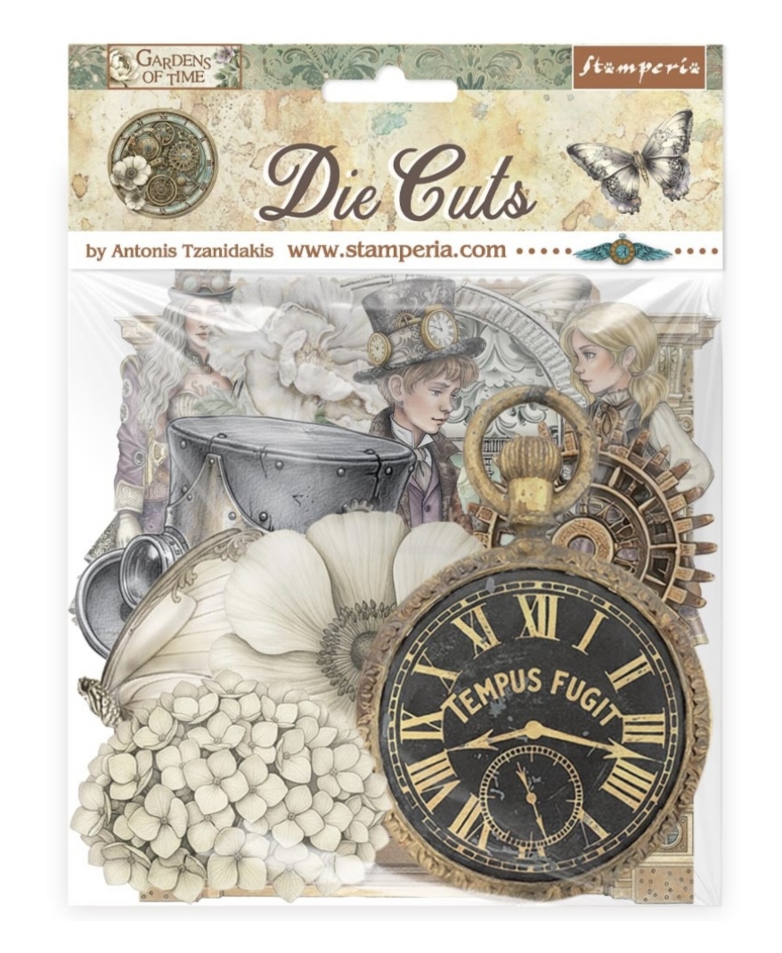 Stamperia Gardens of Time die-cuts