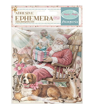 Stamperia Winter Magic Adhesive Cut-outs Ephemera 