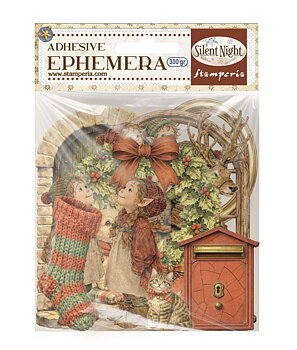 Stamperia Silent Night Adhesive Cut-outs Ephemera 