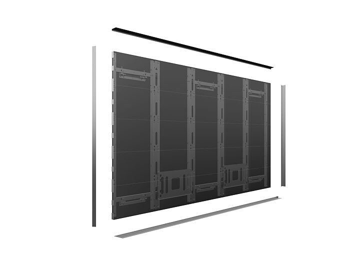 M Side Cover for LED WALL Wallmount 136"-137"