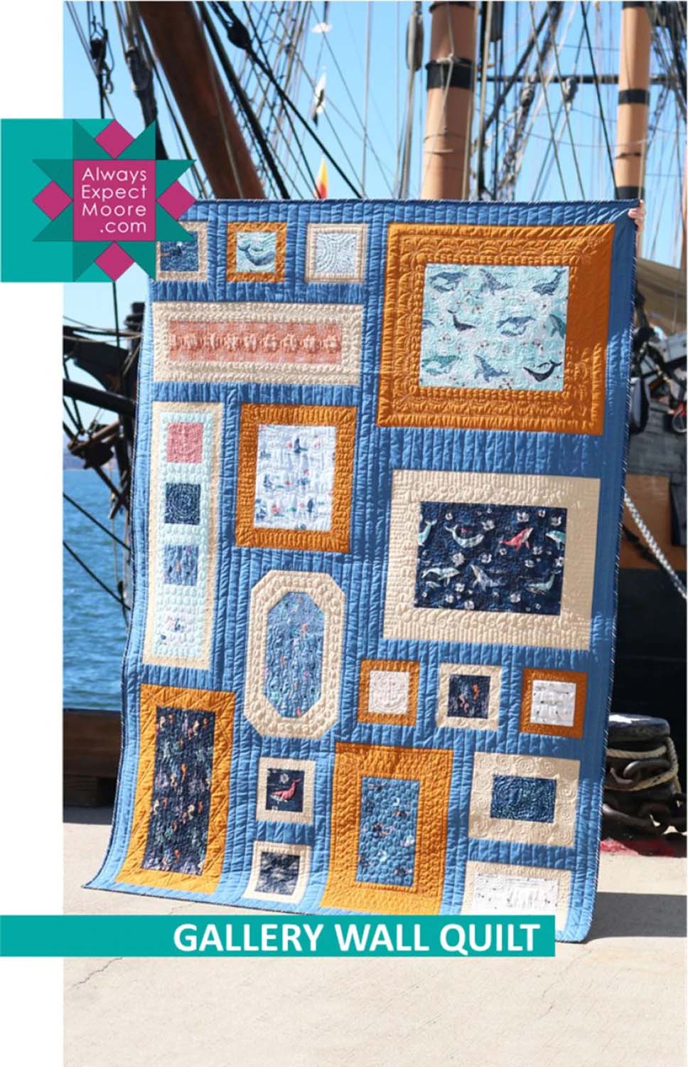 Mönster: Gallery Wall Quilt
