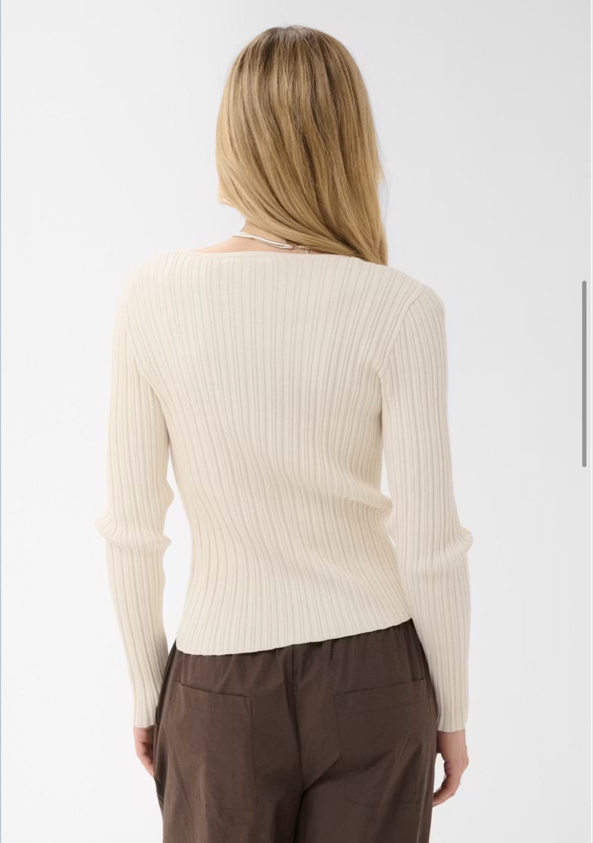 Saint Tropez Sigrida Cardigan Ice - 2