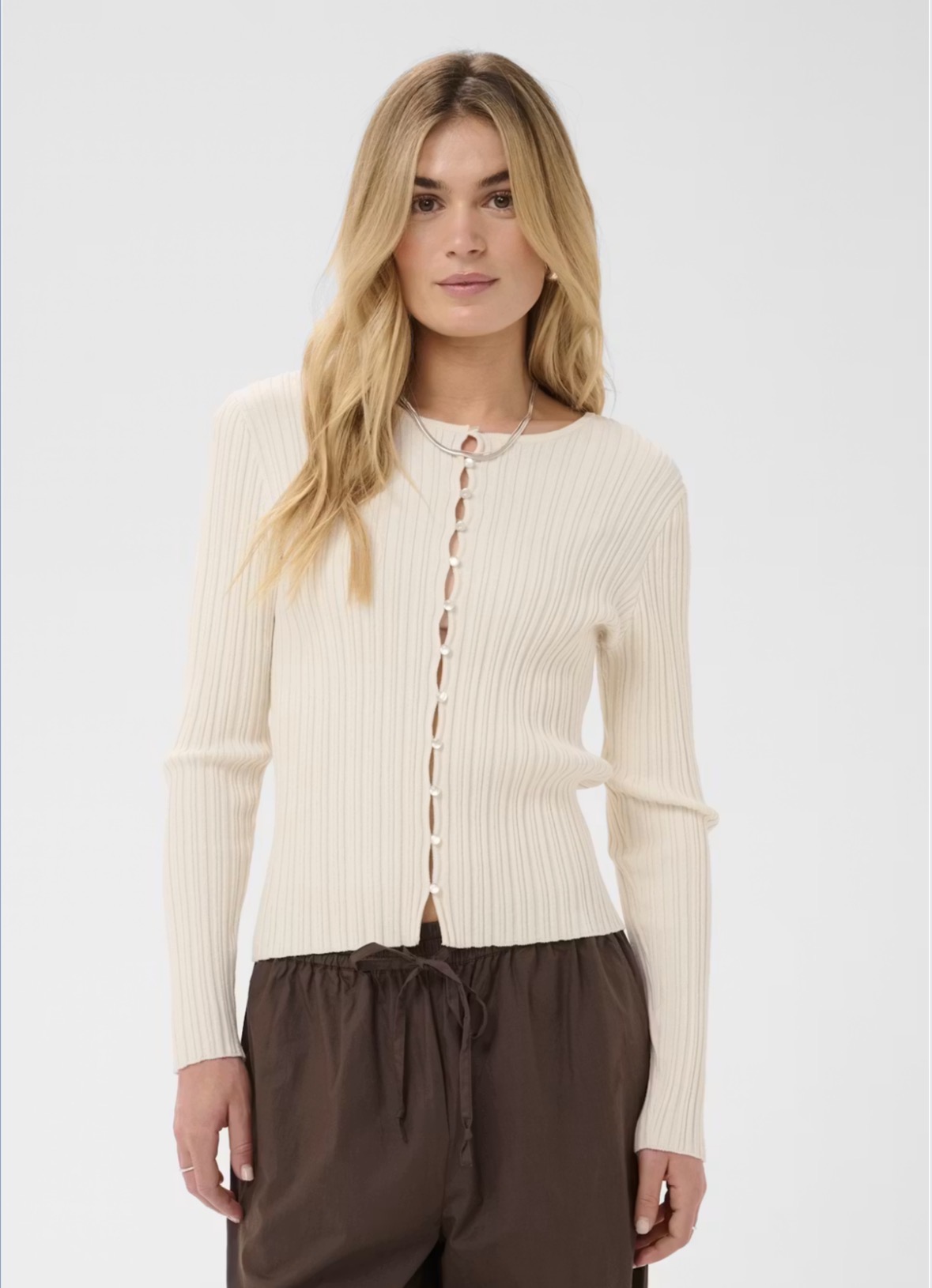 Saint Tropez Sigrida Cardigan Ice