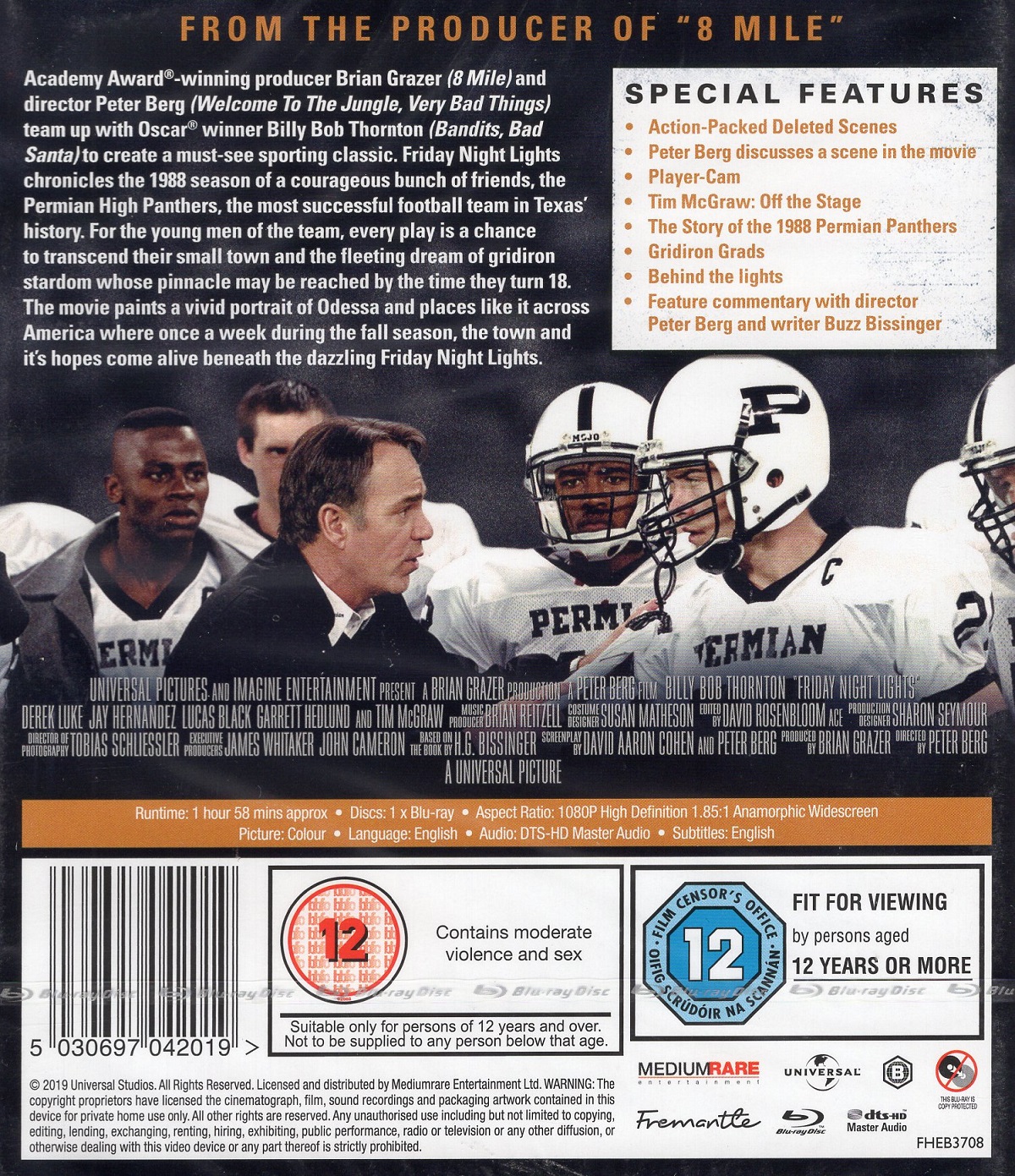 Friday Night Lights (ej svensk text) (Blu-ray) - 2