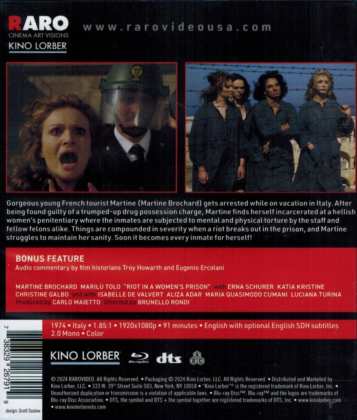 Riot In A Women's Prison (ej svensk text) (Blu-ray) - 2