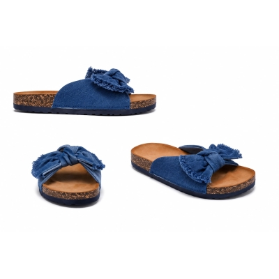 Sandal / Rosett / Blå