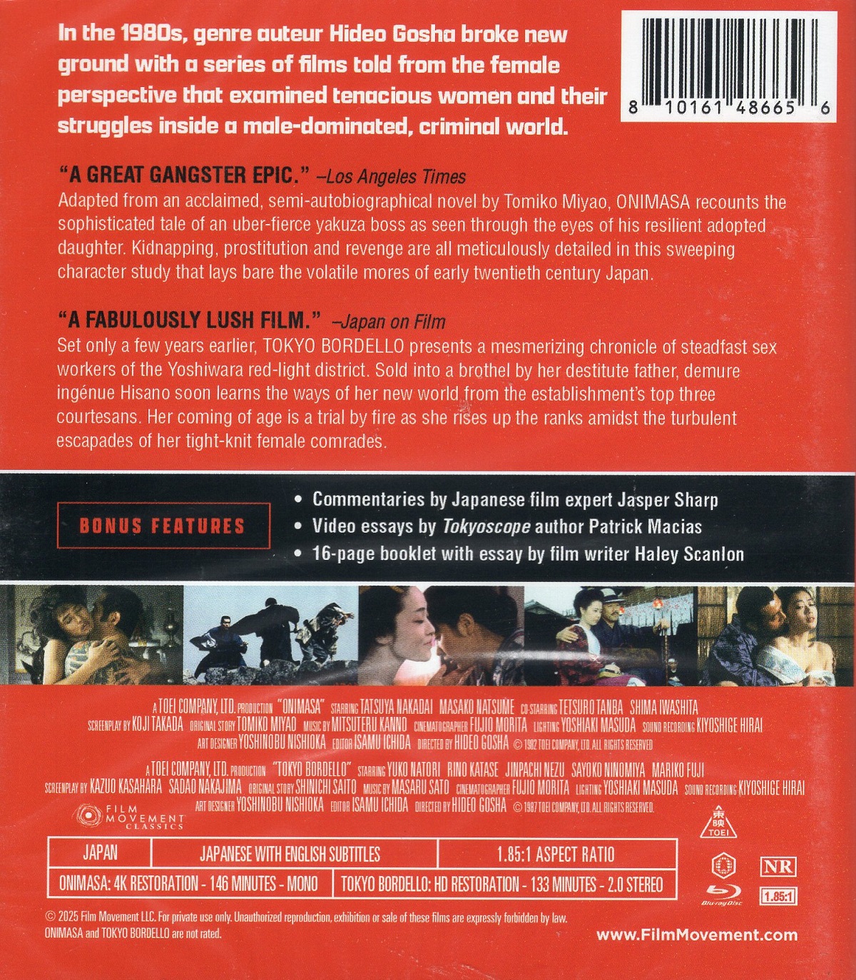  Courtesans and Criminals: The Underworld of Hideo Gosha (ej svensk text) (Blu-ray) - 2