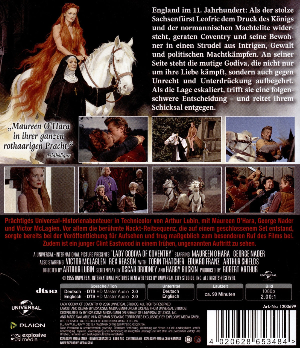 Lady Godiva of Coventry (ej svensk text) (Blu-ray) - 2