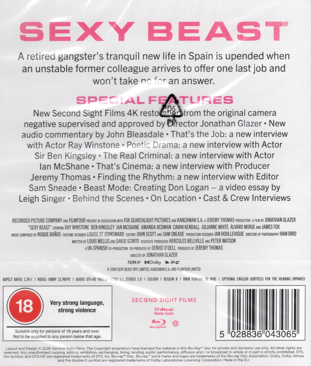 Sexy Beast (ej svensk text) (Blu-ray) - 2