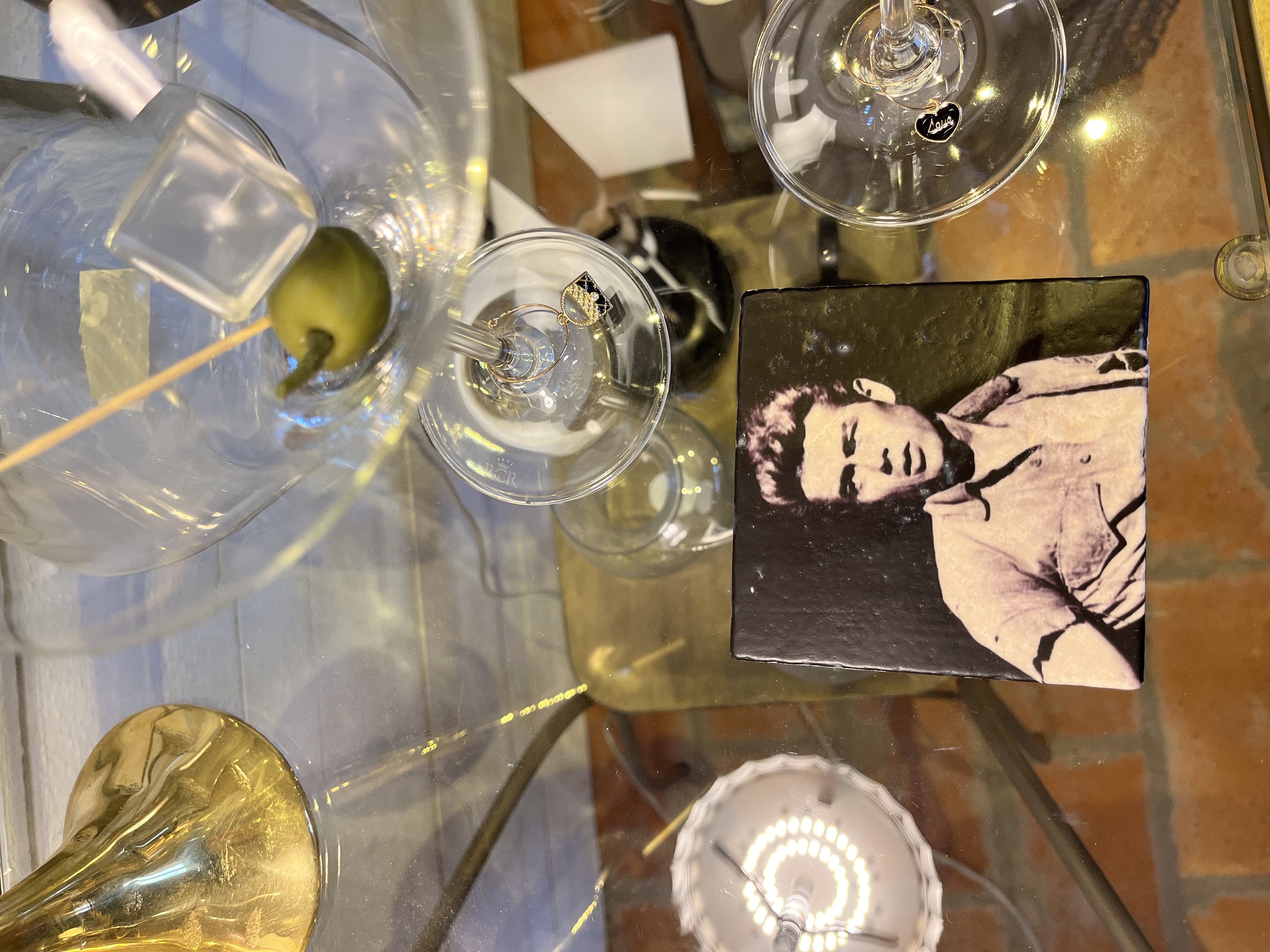 Glasunderlägg – James Dean som Jett Rink i Jätten (Giant) - 2