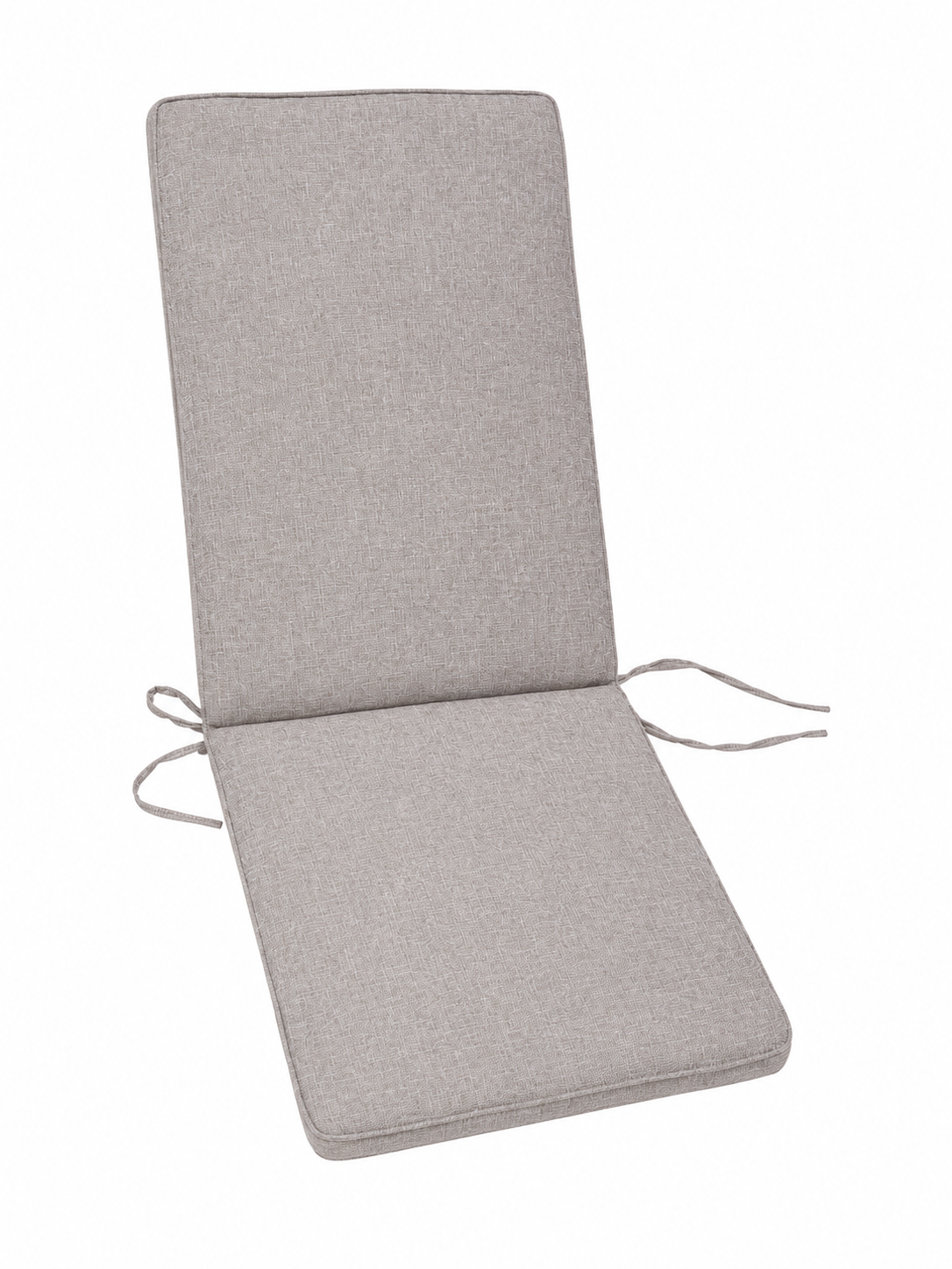 Brun boxsydd positionstolsdyna i olefintyg med 6 cm tjock stoppning
