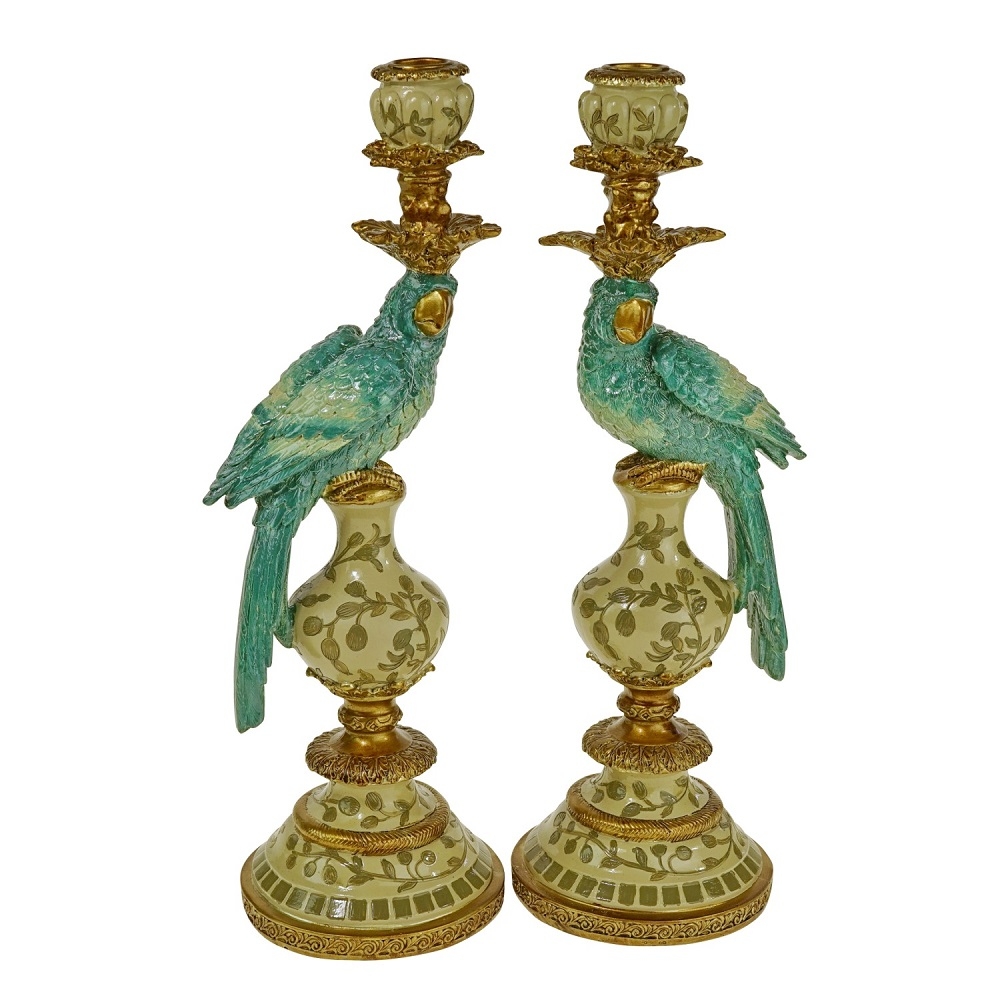 Ljusstake - PARROT Turquoise