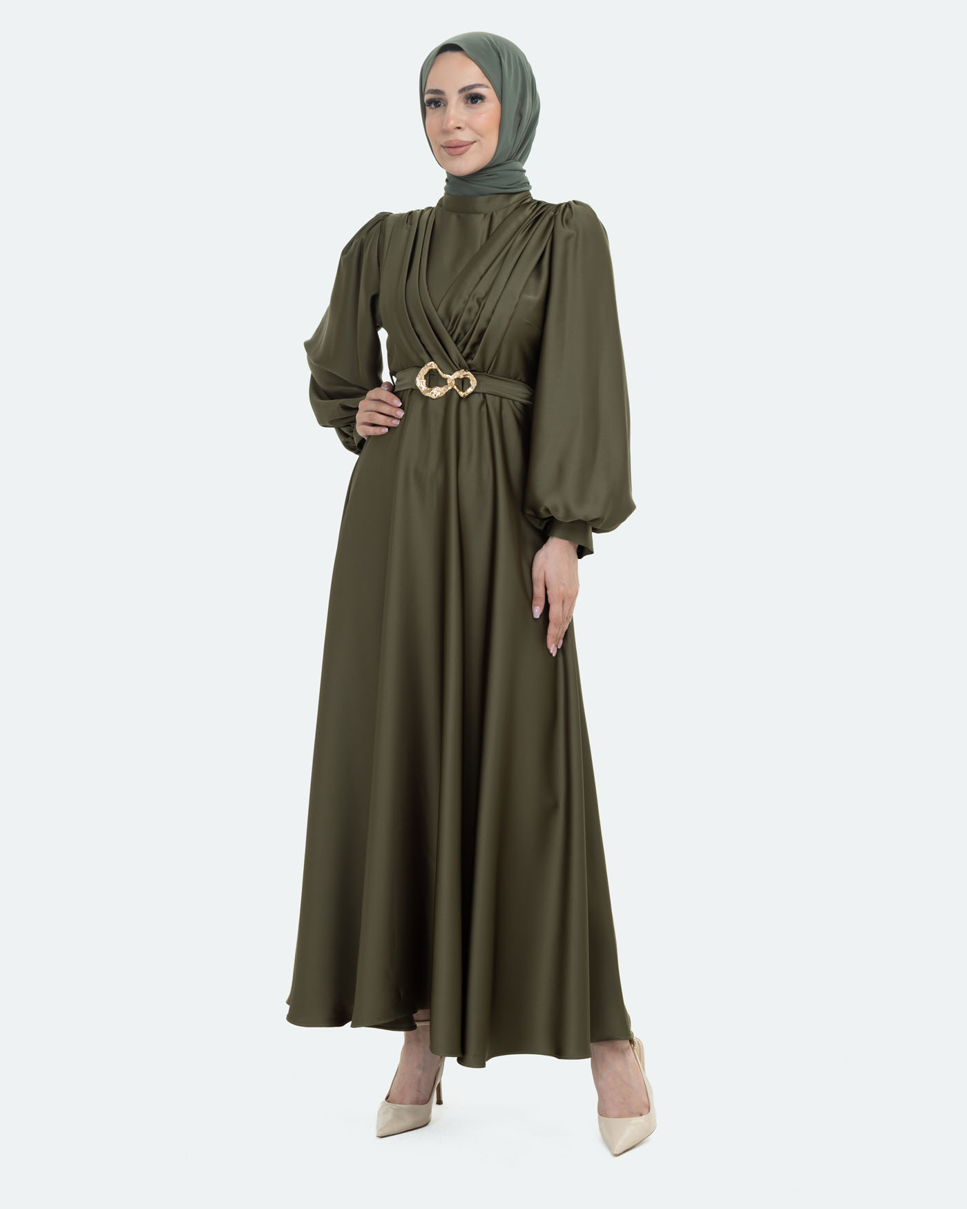 Party Dress - Light Green - 2