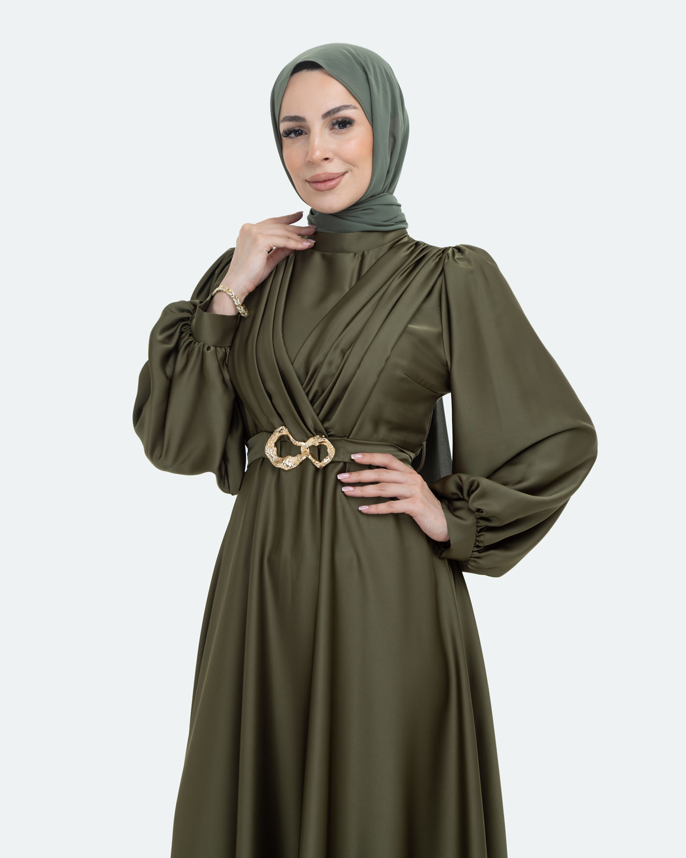 Party Dress - Light Green - 5