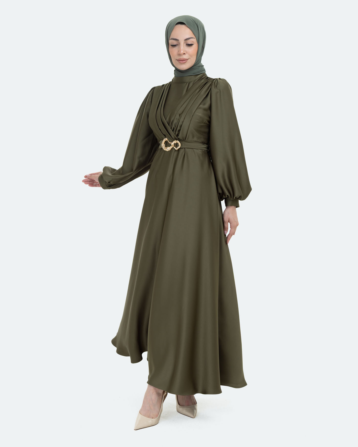 Party Dress - Light Green - 3