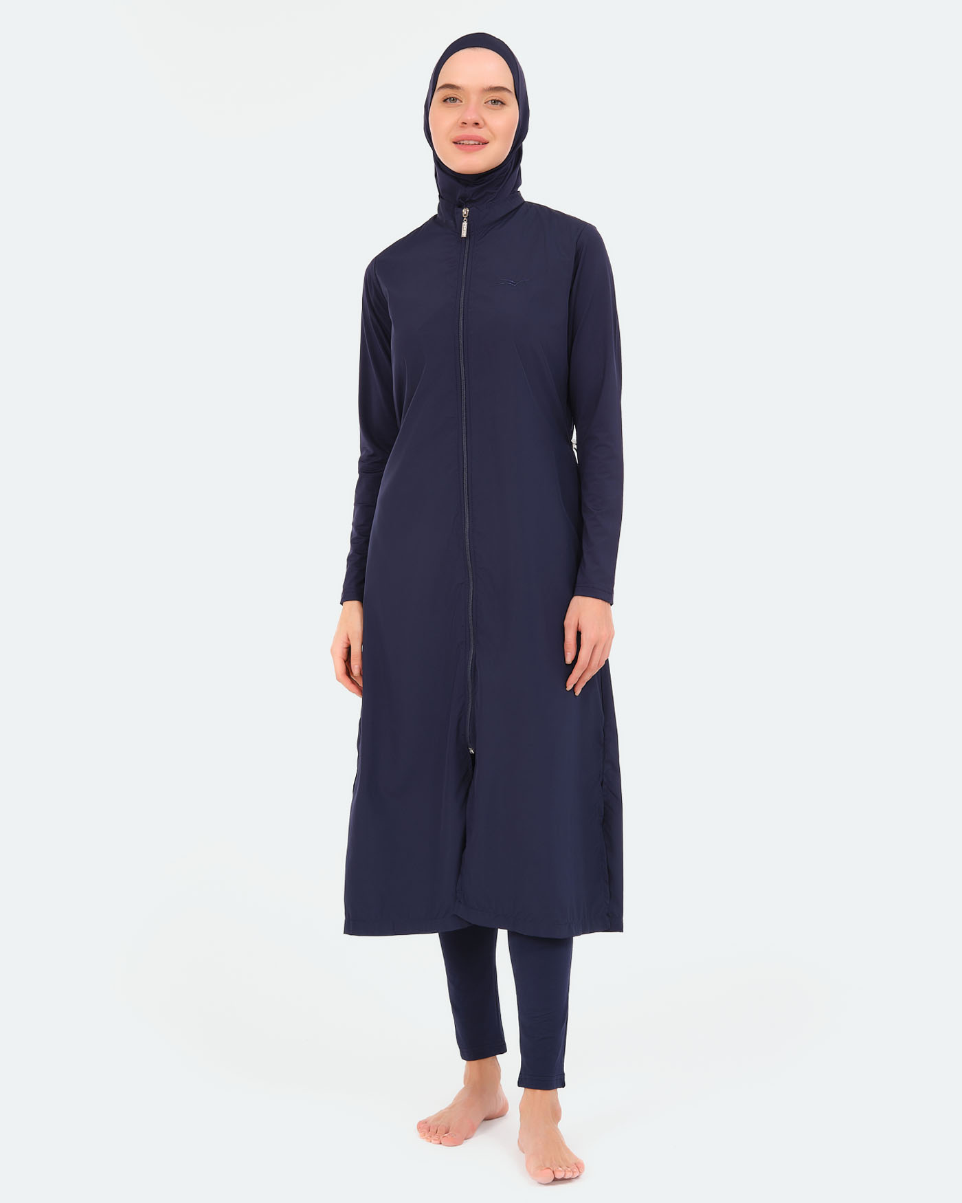 Muslim Swimsuit with hijab - Navy Blue