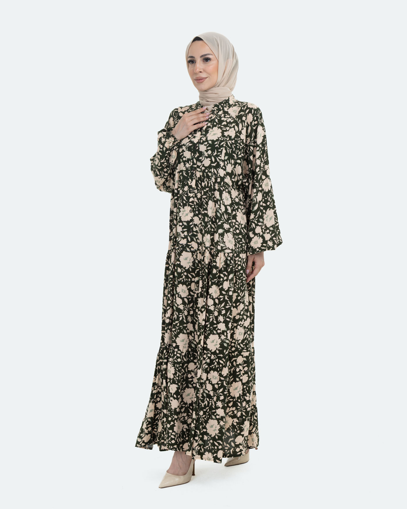 Maxi dress - Green - 3