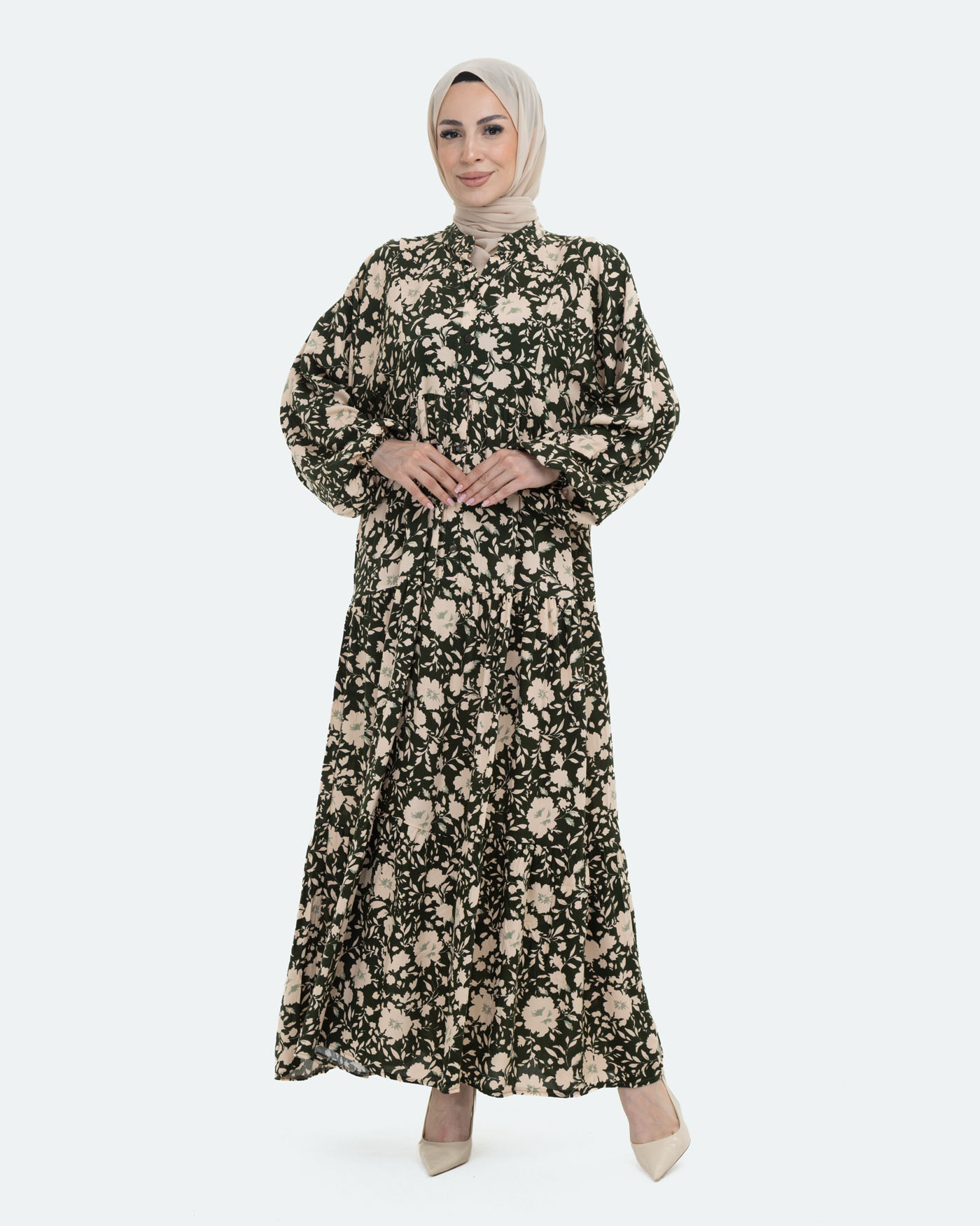 Maxi dress - Green - 5