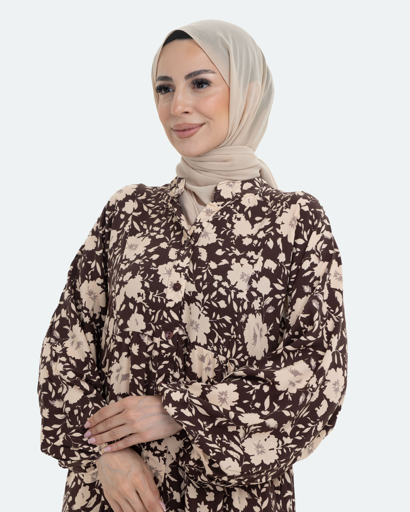 Maxi dress - Brown - 10