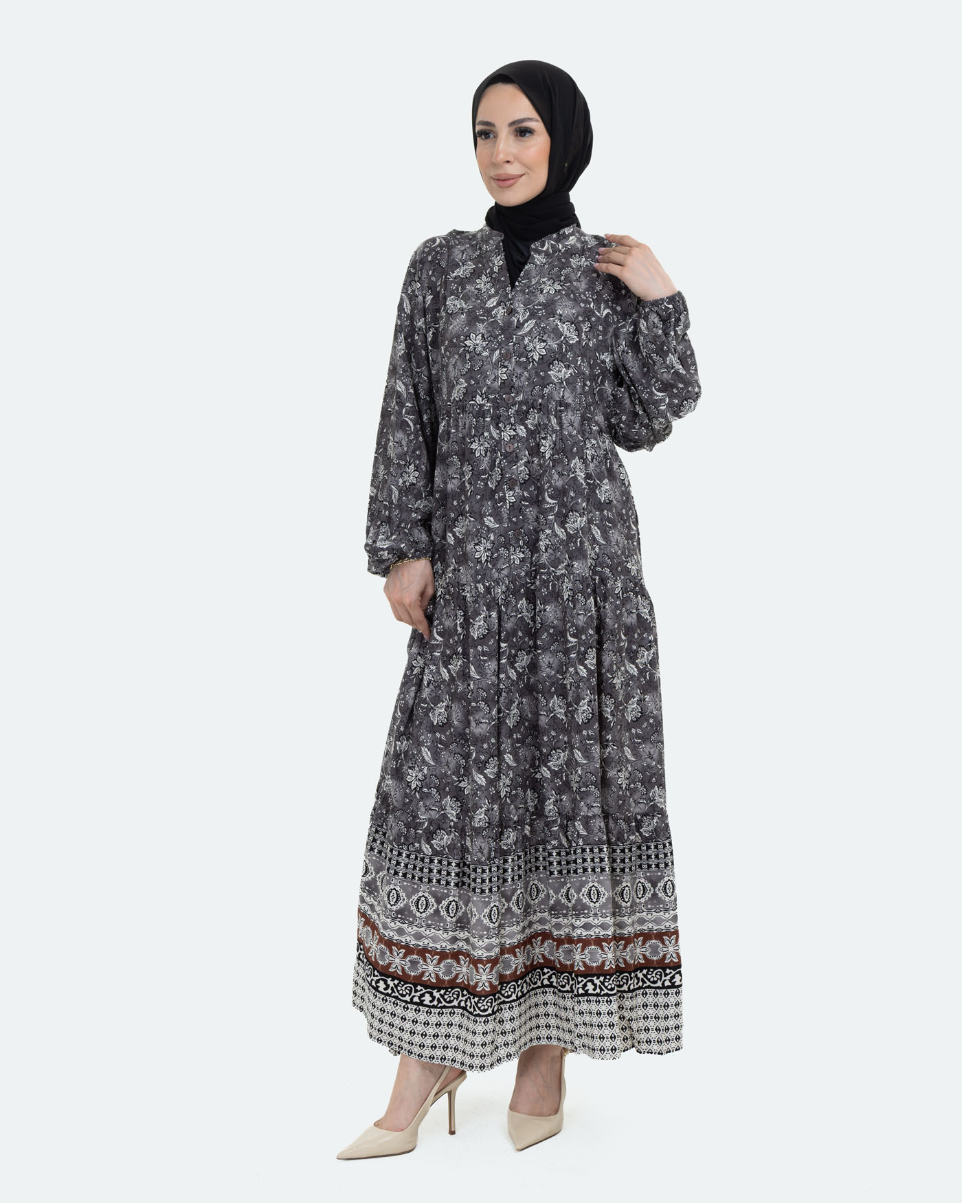 Maxi dress - Black - 10