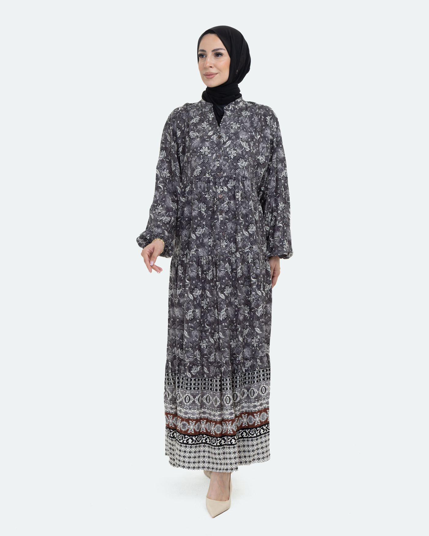 Maxi dress - Black - 2