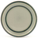 Jens Quistgaard (Tema 1970) Rustic Plate with Brown Decor 19 cm  [Sample Images]