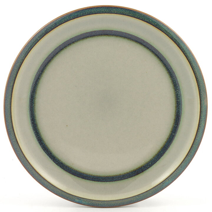 Jens Quistgaard (Tema 1970) Rustic Plate with Brown Decor 19 cm  [Sample Images]