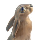 イェンス・ペーター・ダール・イェンセン  立っているウサギ  (9cm)  20世紀  #1140