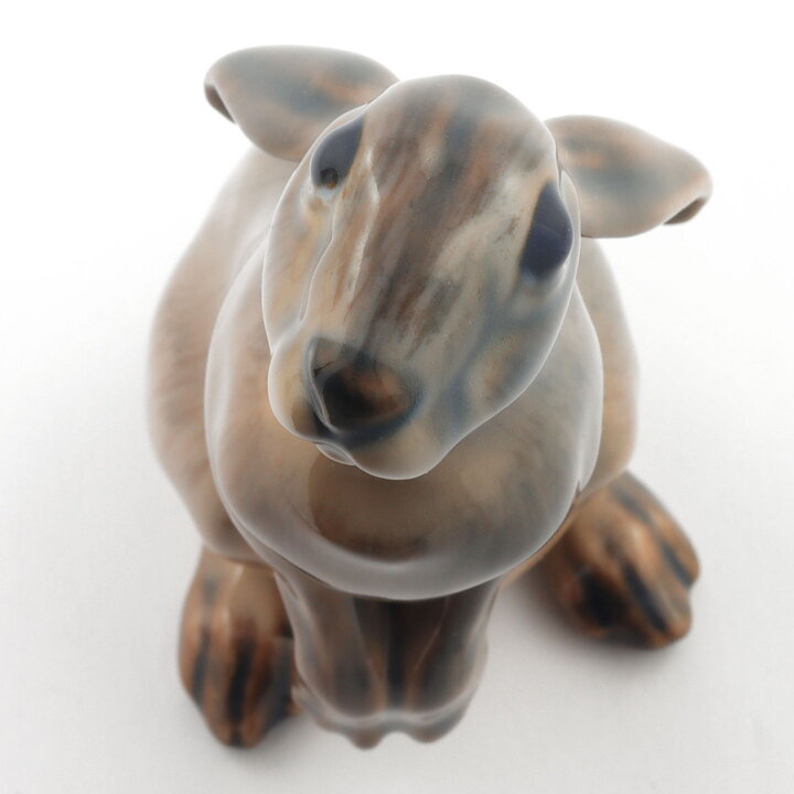イェンス・ペーター・ダール・イェンセン  立っているウサギ  (9cm)  20世紀  #1140