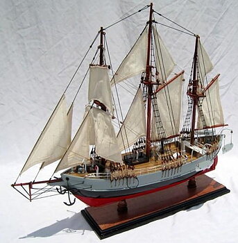 Ship Model - FRAM (58x47x14.5 cm)