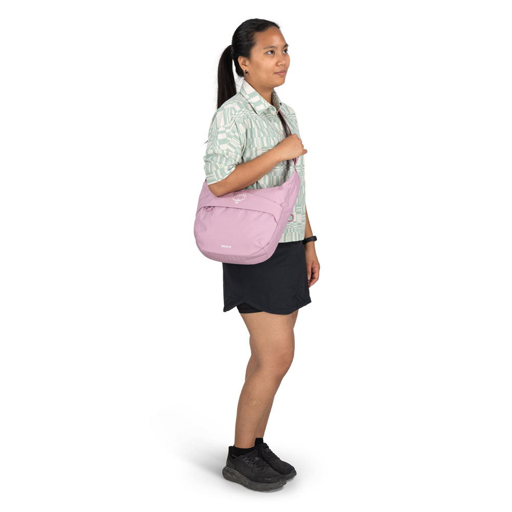 Lätt handväska - OSPREY Daylite Crossbody Pouch Iris Pink - 11