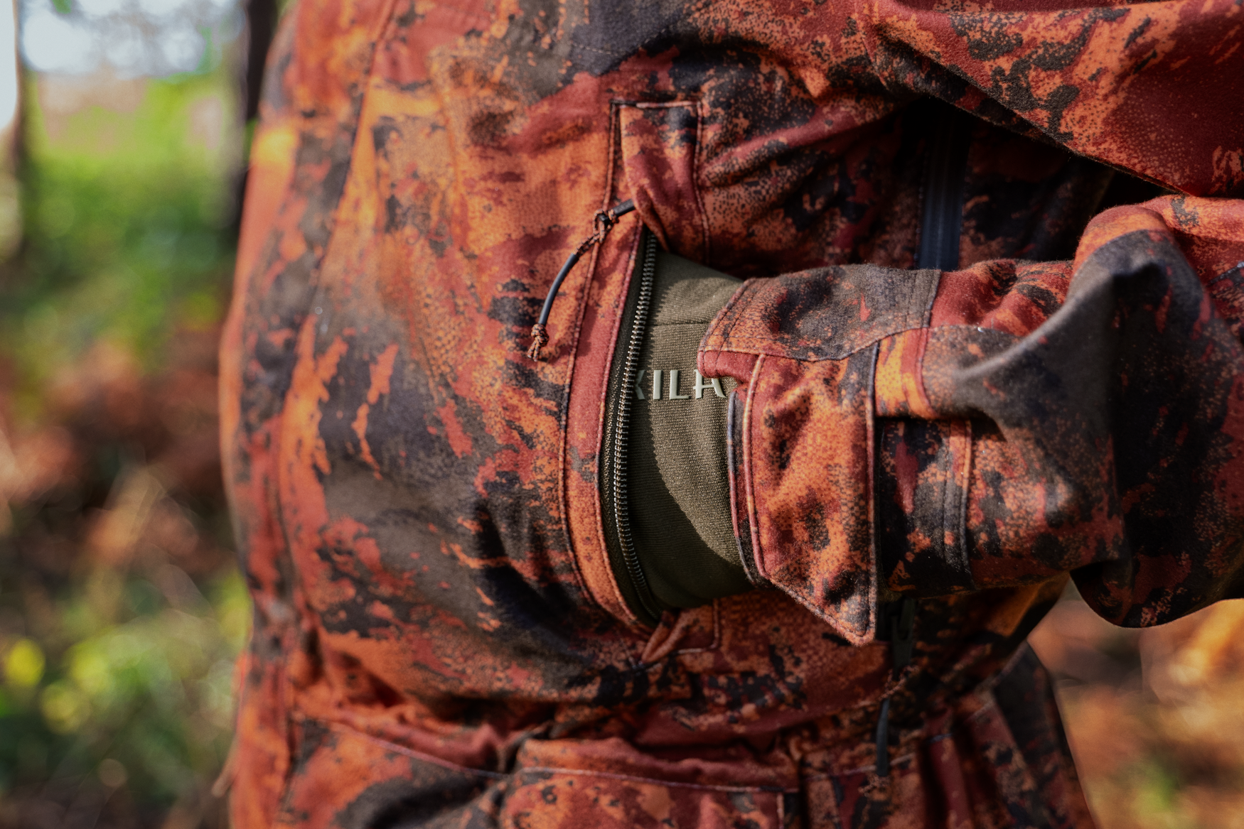 Härkila Forest Hunter GTX Camo lång jacka  - 4