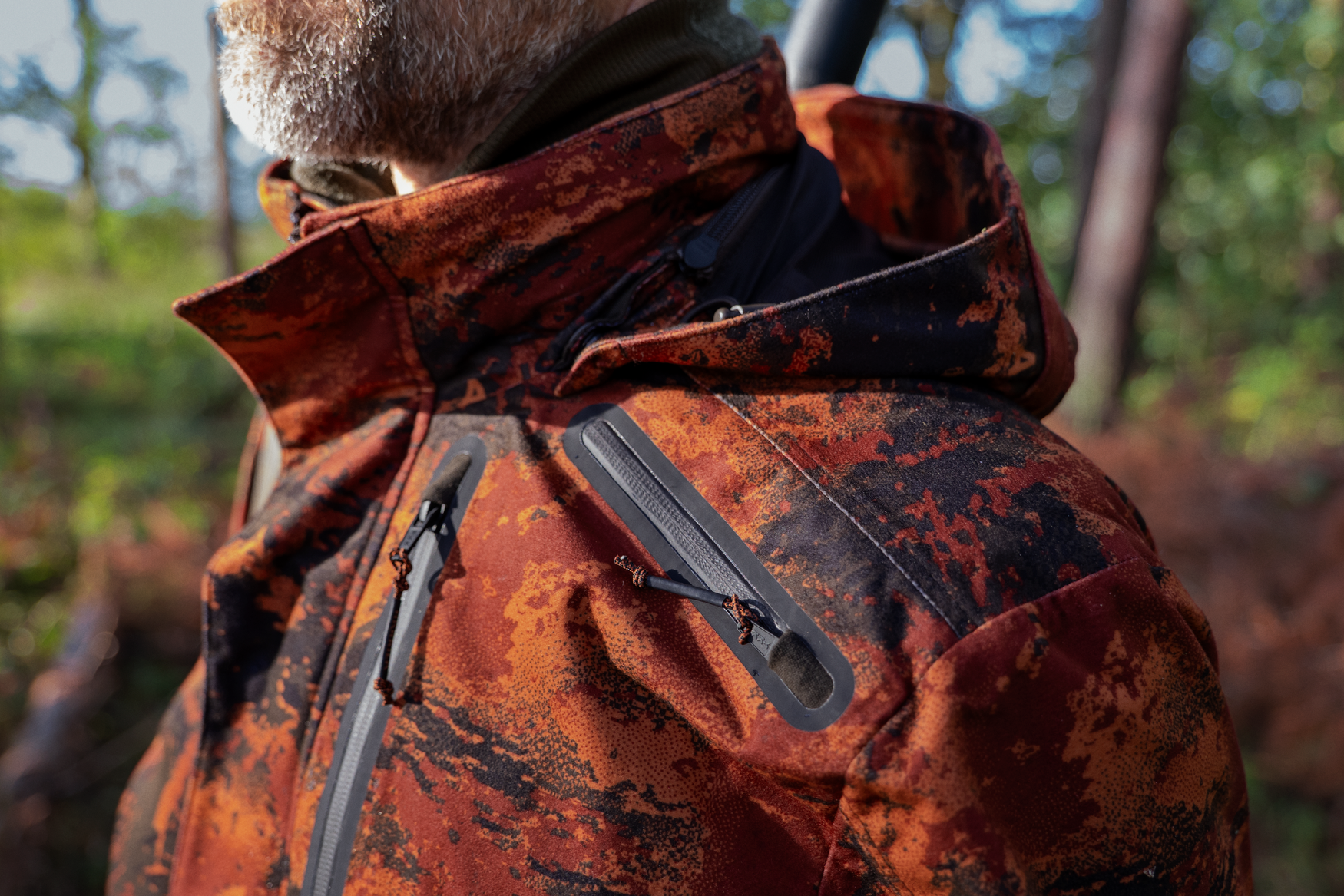 Härkila Forest Hunter GTX Camo lång jacka  - 3