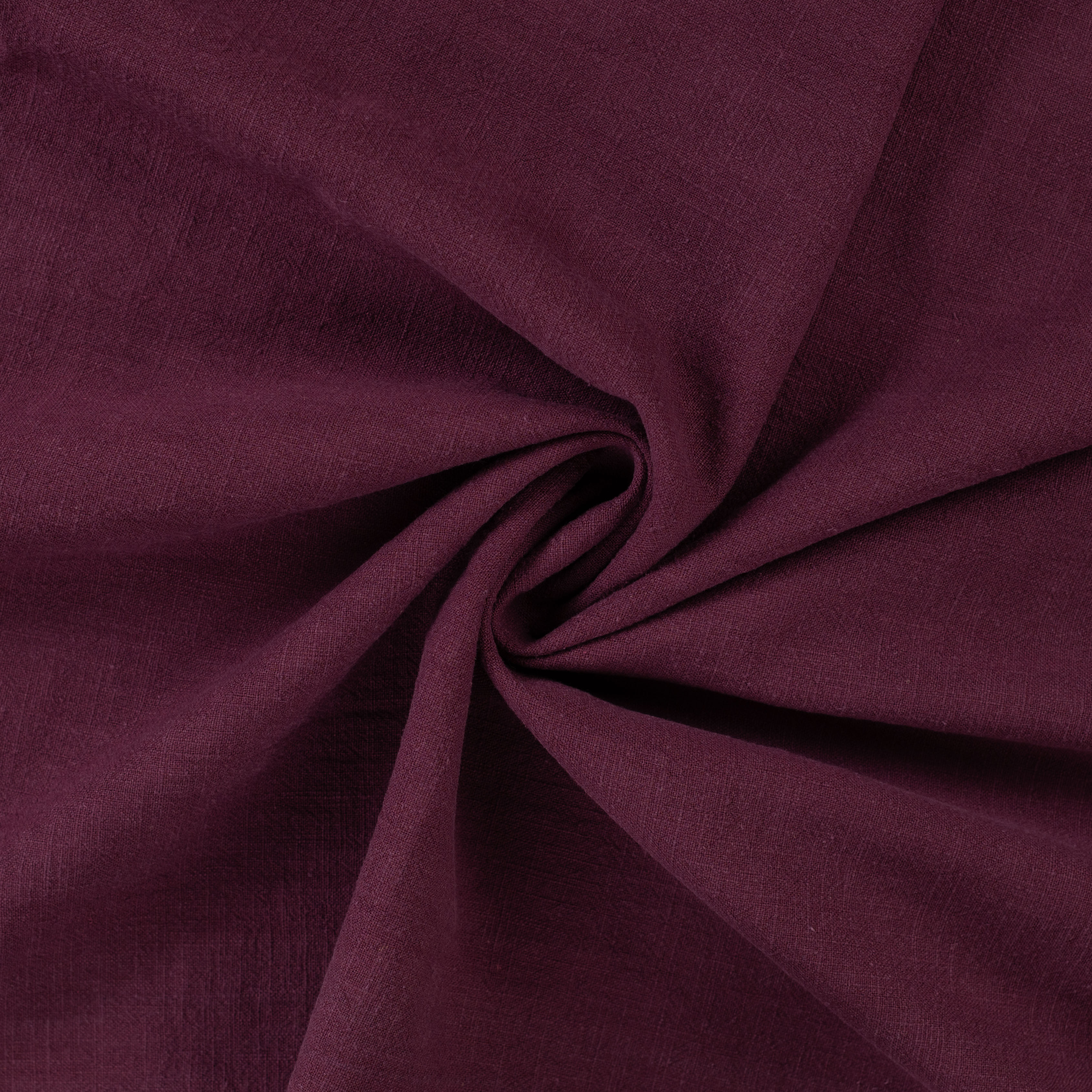 STONEWASHED LINNEN - BORDO